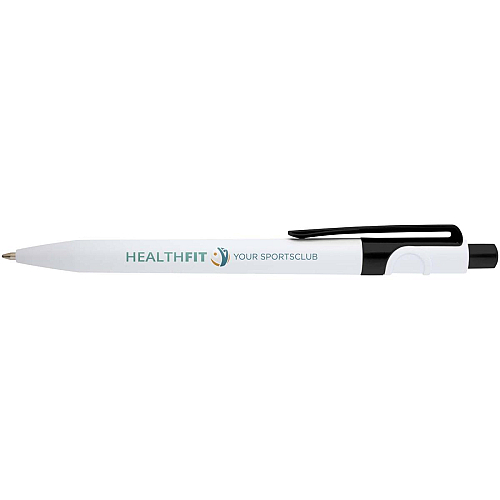 Unica recycled plastic ballpoint pen (blue ink) 2