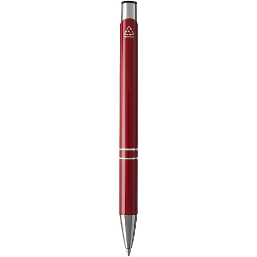 Moneta recycled aluminium ballpoint pen (blue ink) 4