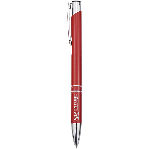 Moneta recycled aluminium ballpoint pen (blue ink) 2