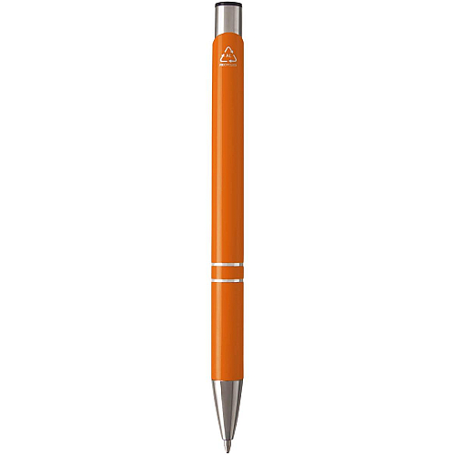 Moneta recycled aluminium ballpoint pen (blue ink) 4