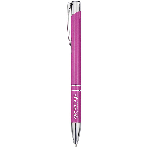 Moneta recycled aluminium ballpoint pen (blue ink) 2