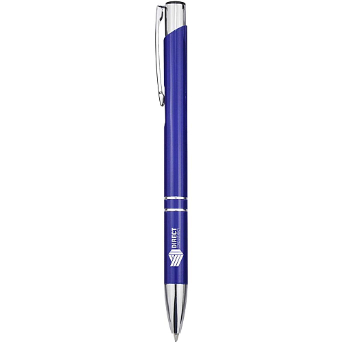 Moneta recycled aluminium ballpoint pen (blue ink) 2
