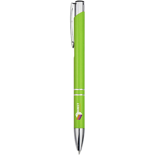 Moneta recycled aluminium ballpoint pen (blue ink) 3