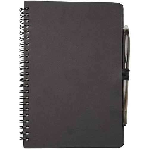 Slate A5 reusable hard cover notebook and pen set (black ink) 3