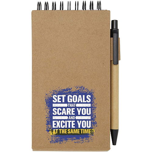 Flipper sticky notepad with ballpoint pen (black ink) 2
