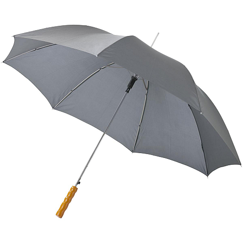 Lisa 23 auto open umbrella with wooden handle 1