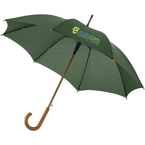 Kyle 23 auto open umbrella wooden shaft and handle 3