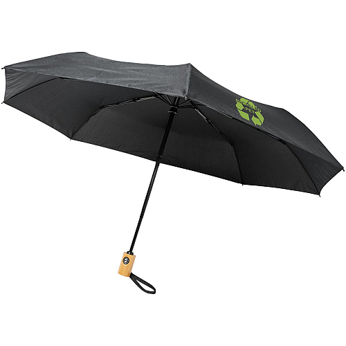 Bo 21 foldable auto open/close recycled PET umbrella 2