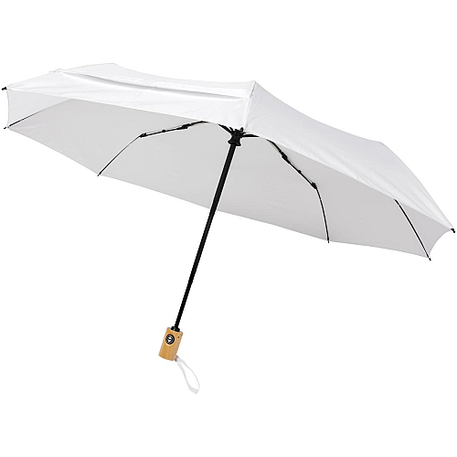 Bo 21 foldable auto open/close recycled PET umbrella 1