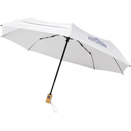 Bo 21 foldable auto open/close recycled PET umbrella 2
