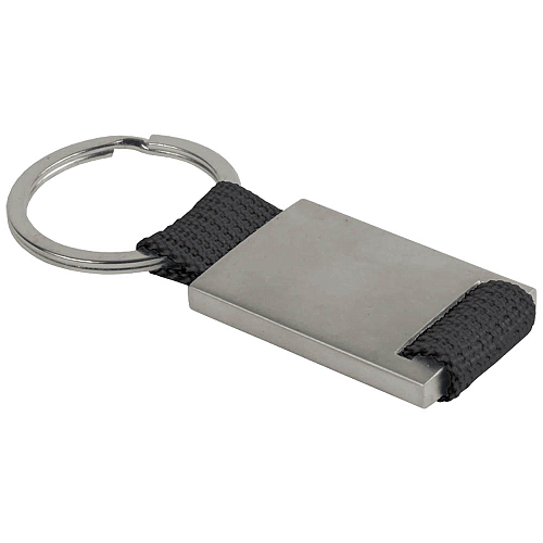 Metal and nylon key ring in a black box 1