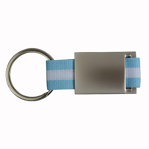 Metal and nylon key ring in a black box 2