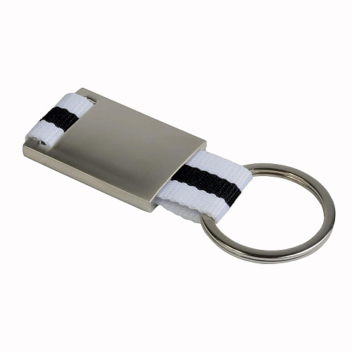 Metal and nylon key ring in a black box 3