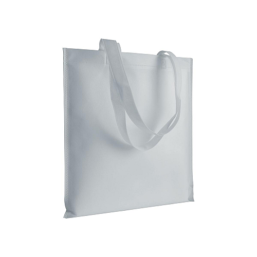 Heat-sealed 70 g/m2 non-woven fabric shopping bag, long handles 1