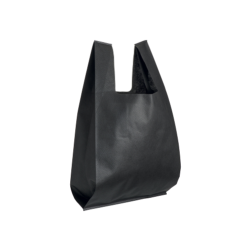 Heat-sealed 45 g/m2 non-woven fabric mini shopping bag 1