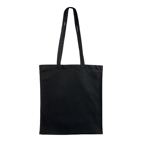 250 g/m2 cotton shopping bag, long handles and gusset, zip closure 3