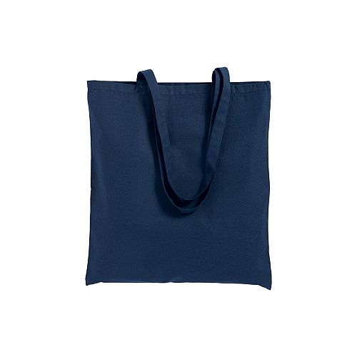 250 g/m2 cotton shopping bag, long handles and gusset, zip closure 2