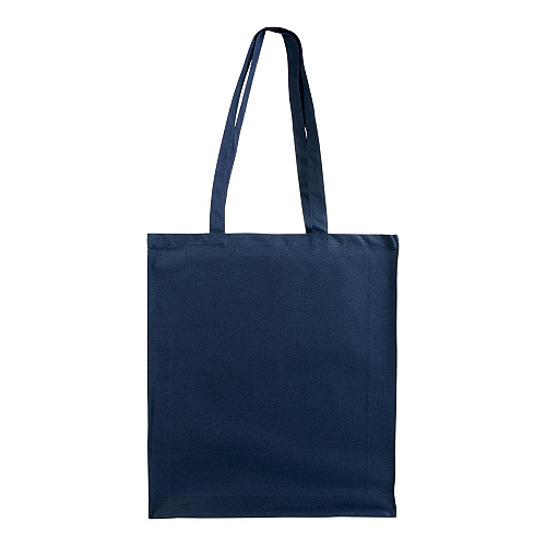 250 g/m2 cotton shopping bag, long handles and gusset, zip closure 3