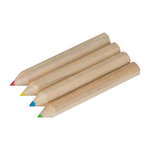 Set 4 creioane din lemn 1