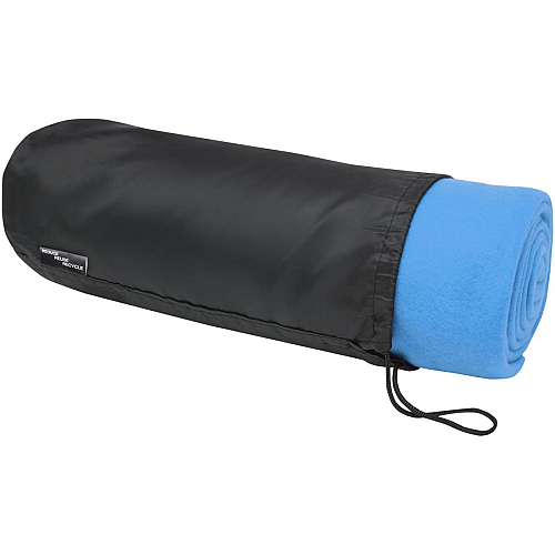 Willow GRS RPET polar fleece blanket 1