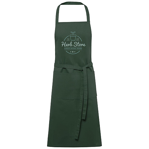 Orissa 200 g/m² GOTS organic cotton apron 2