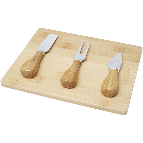 Ement bamboo cheese board and tools 1