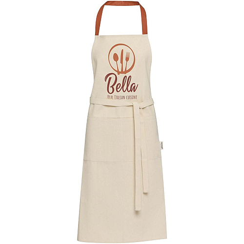 Nia 200 g/m² recycled cotton apron 2