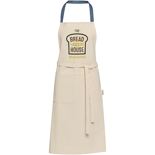 Nia 200 g/m² recycled cotton apron 2