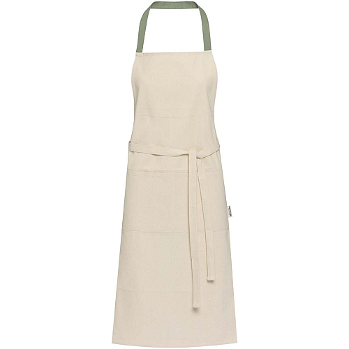 Nia 200 g/m² recycled cotton apron 1