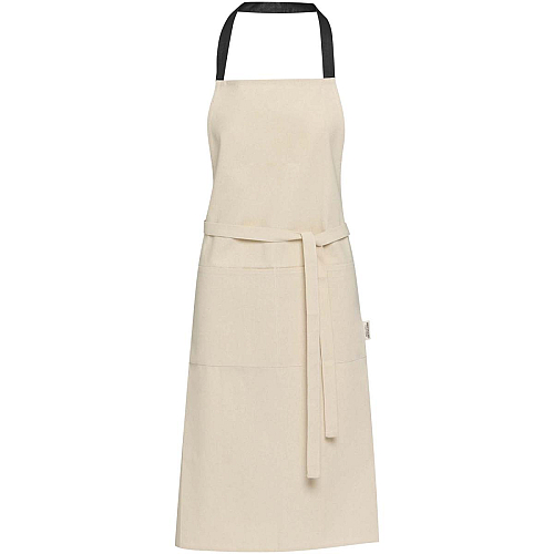 Nia 200 g/m² recycled cotton apron 1