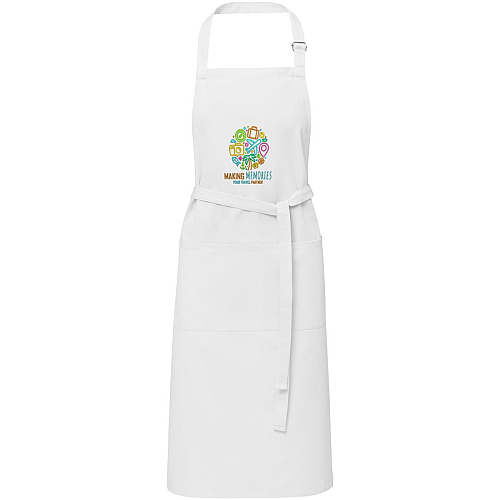 Andrea 240 g/m² apron with adjustable neck strap 2