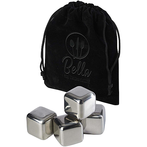 Froz stainless steel ice cubes set 2
