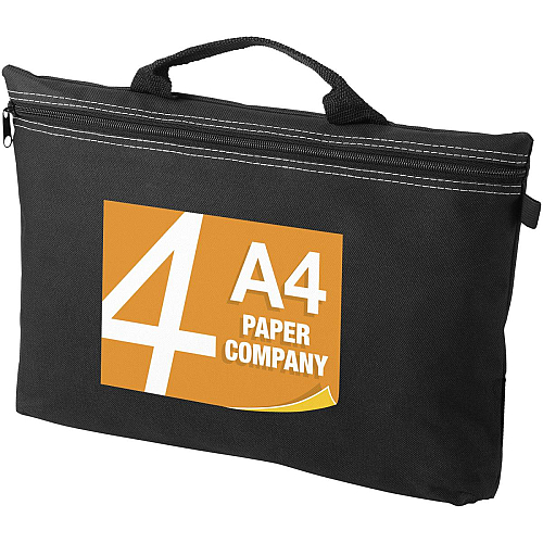 Orlando zippered conference bag with pen loop 2