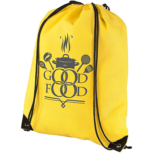 Evergreen non-woven drawstring bag 5L 2