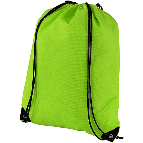 Evergreen non-woven drawstring bag 5L 1