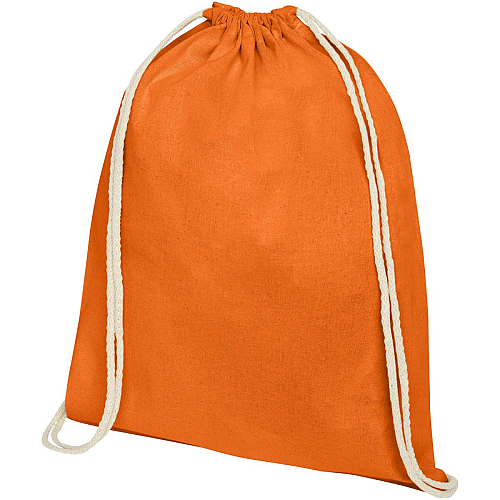 Oregon 100 g/m² cotton drawstring bag 5L 1