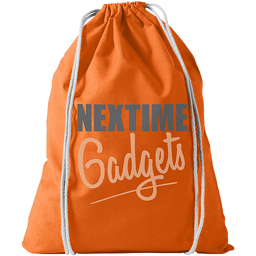 Oregon 100 g/m² cotton drawstring bag 5L 2