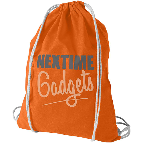 Oregon 100 g/m² cotton drawstring bag 5L 3