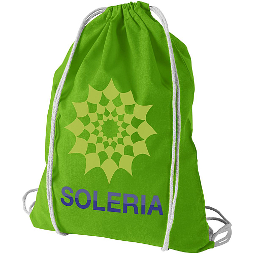 Oregon 100 g/m² cotton drawstring bag 5L 3