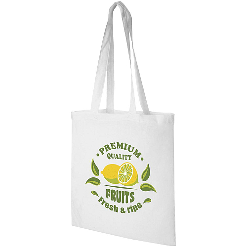 Madras 140 g/m² cotton tote bag 7L 2