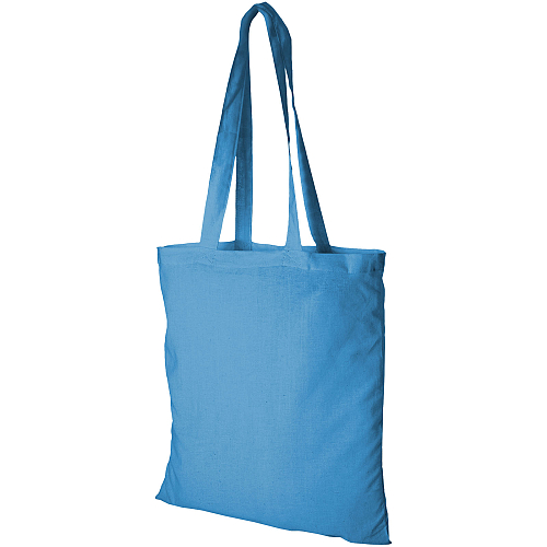 Madras 140 g/m² cotton tote bag 1