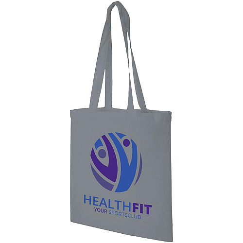Madras 140 g/m² cotton tote bag 7L 2
