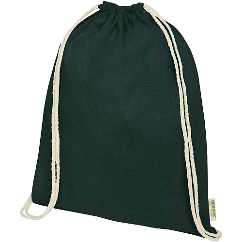 Orissa 100 g/m² GOTS organic cotton drawstring bag 5L 1