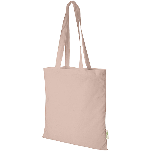 Orissa 100 g/m² GOTS organic cotton tote bag 7L 1
