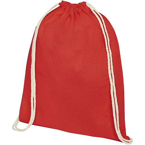 Oregon 140 g/m² cotton drawstring bag 5L 1