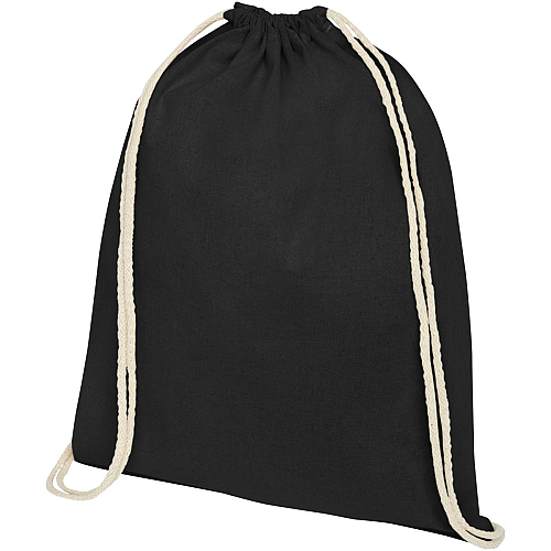 Oregon 140 g/m² cotton drawstring bag 5L 1