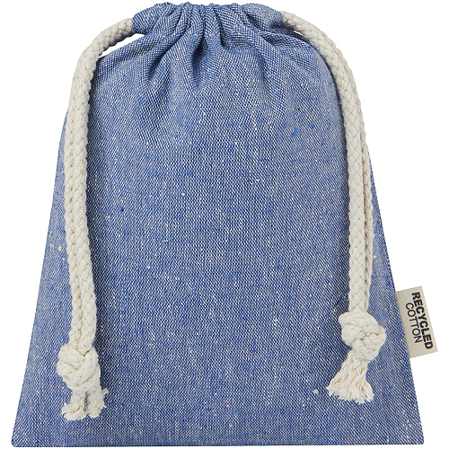 Pheebs 150 g/m² GRS recycled cotton gift bag small 0.5L 3