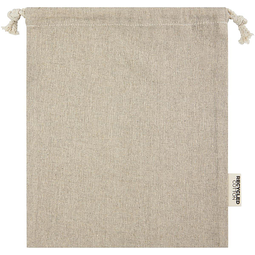 Pheebs 150 g/m² GRS recycled cotton gift bag medium 1.5L 4
