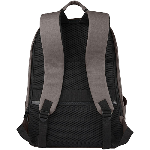 Joey 15.6 GRS recycled canvas anti-theft laptop backpack 18L 3