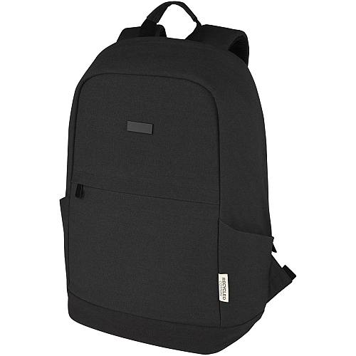 Joey 15.6 GRS recycled canvas anti-theft laptop backpack 18L 1